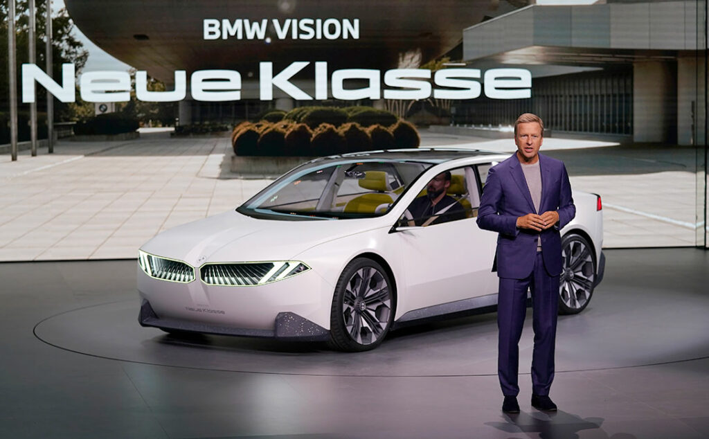 BMW, Oliver Zipse, Neue Klasse, concept car, auto eléctrico