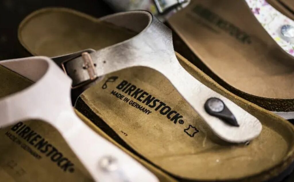 Birkenstock, sandalias, bolsa, ventas, Alemania