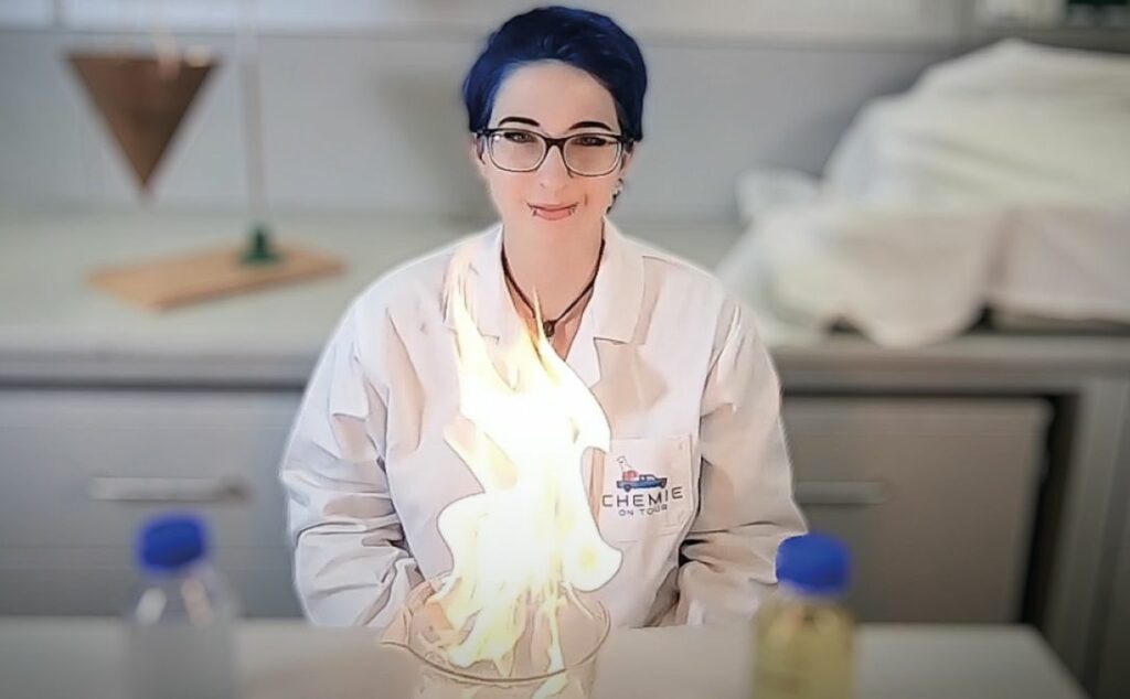 Stefanie Allworth, influencer, YouTube, Austria, química, ciencia