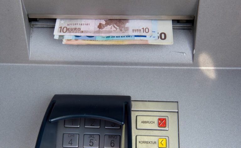 cajero automático, Alemania, euros