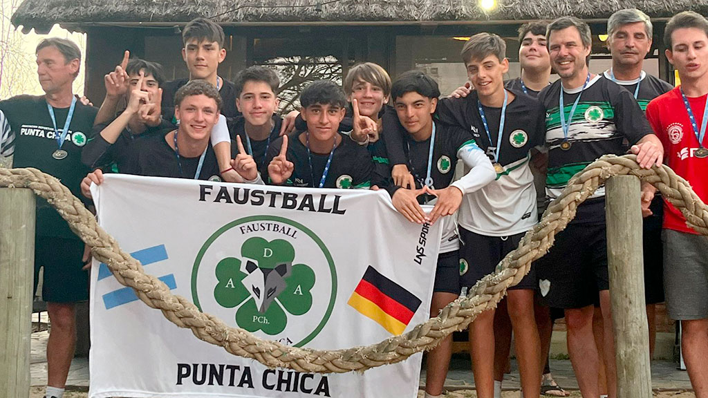 Faustball, Rosario, Sudamericano, Sub-18, Argentina, Brasil, Chile