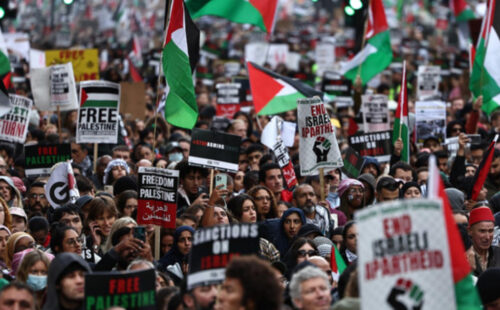 Manifestación, Palestina, Israel, Hamás, Gaza