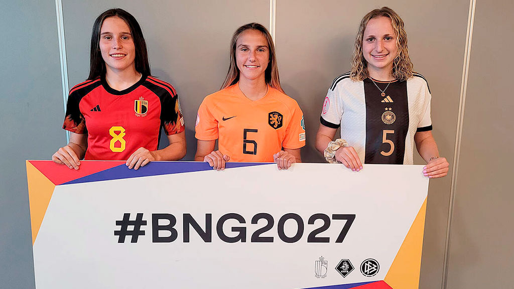 BNG2027, Mundial Femenino de Fútbol, Alemania, Paises Bajos, Bélgica