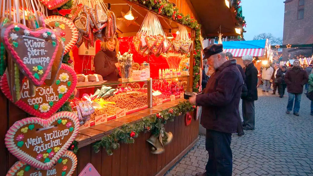 mercados navideños, Alemania, GEMA, villancicos