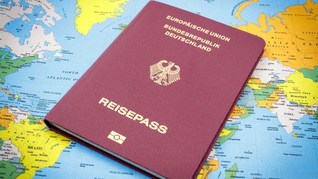 Ciudadanía, Alemania, pasaporte