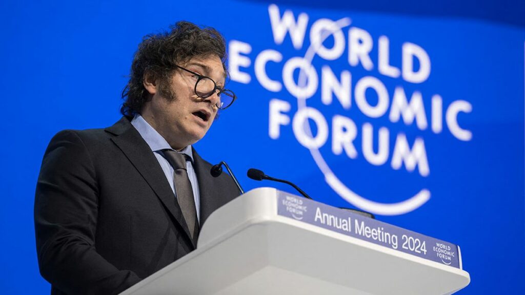 Javier Milei, Davos, Foro, Argentina, presidente