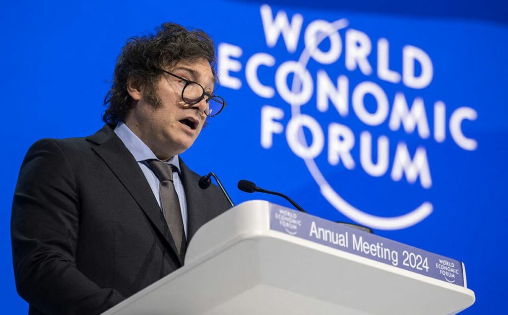 Javier Milei, Davos, Foro, Argentina, presidente