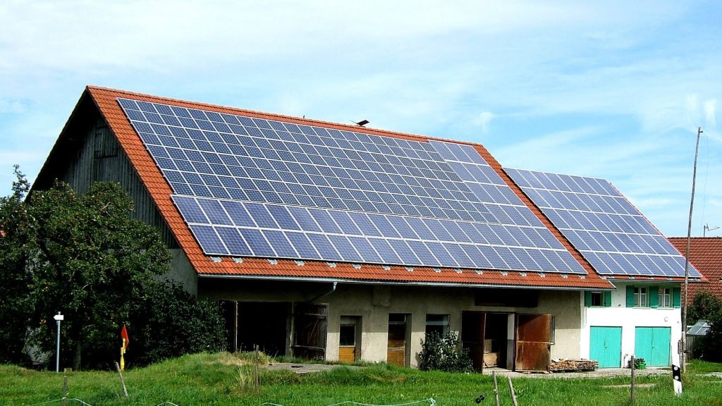 techos, energía solar, paneles, Alemania, casas