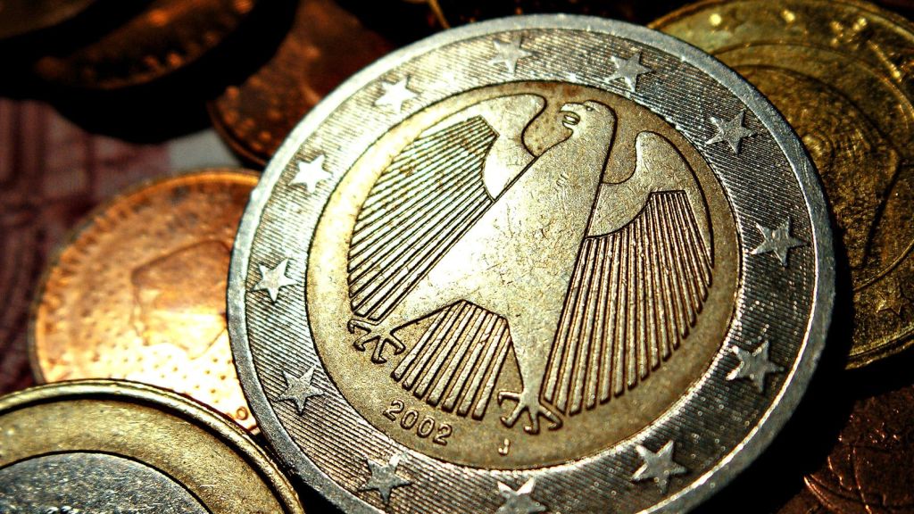 euros, Alemania, monedas, billetes
