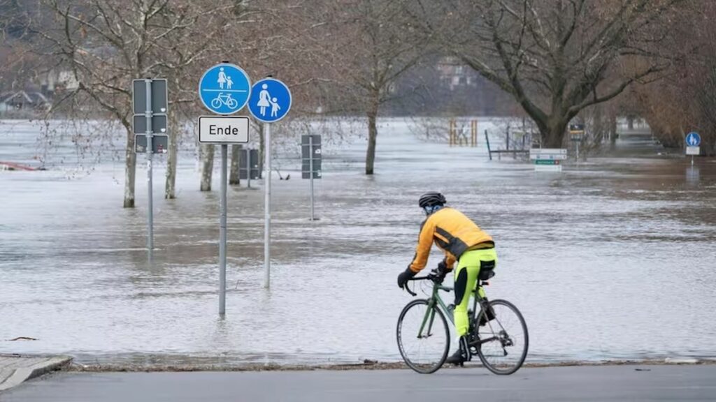 Inundación, lluvias, Alemania, norte, advertencia, alerta