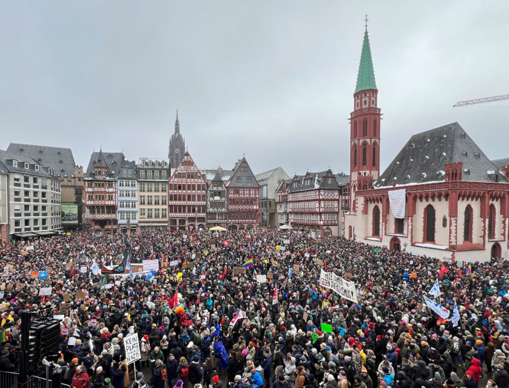 Manifestaciones, Alemania, Frankfurt