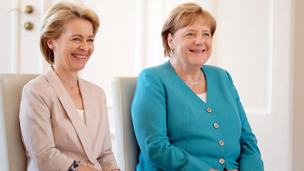 Ursula von der Leyen, Comisión Europea, Unión Europea, Bruselas, Angela Merkel, Giorgia Meloni, economía, seguridad,