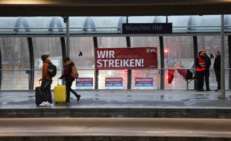 huelga, paro, Alemania, transporte