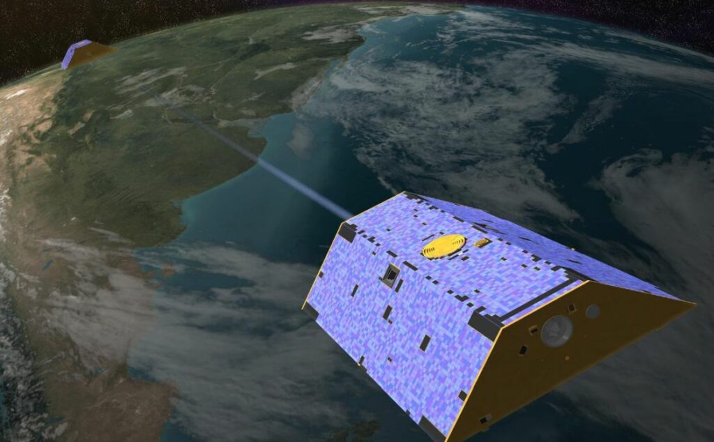 satélite, GRACE, NASA, Airbus, Alemania, gravedad