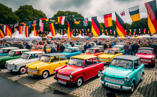Trabi, auto, República Democrática Alemana, Muro de Berlín, Trabant, Sajonia, reunificación alemana