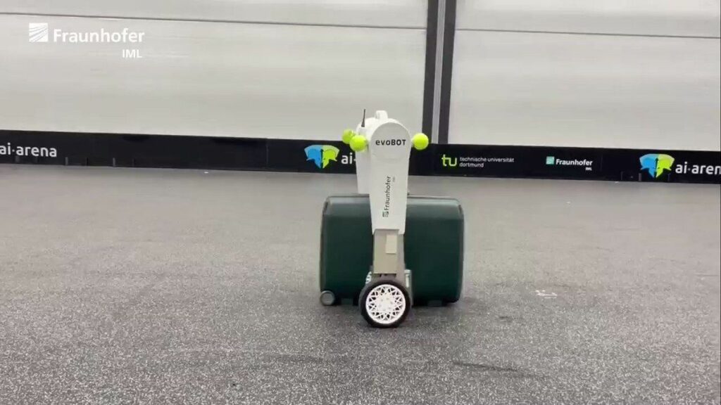 robots, aeropuerto