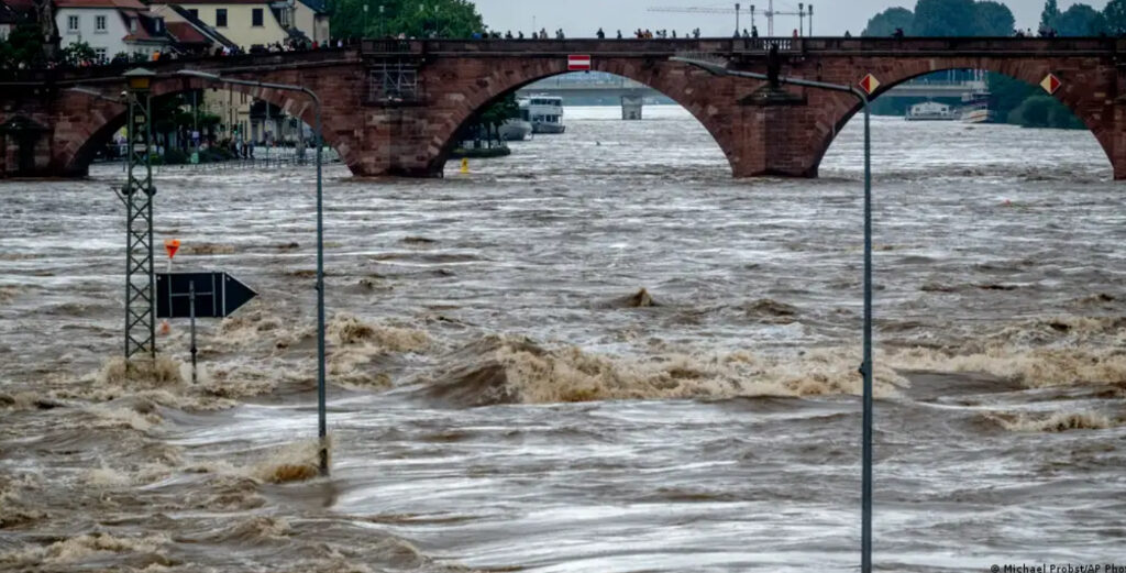 Inundación, Alemania, mayo 2024