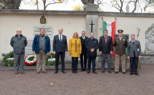 Héroes Húngaros, FAAG, Cementerio Alemán