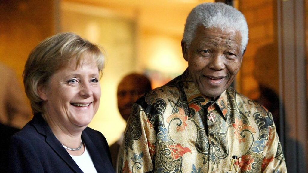 Mandela, Merkel