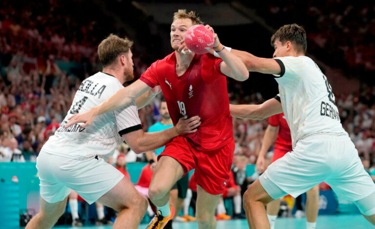 Paris 2024, handball, Selección Alemana, Juegos Olímpicos, Final olímpica, Derrota, Medalla de plata, Dinamarca, Alfred Gislason, Johannes Golla, Juri Knorr, Mathias Gidsel, Historia olímpica, Deporte alemán, handball olímpico