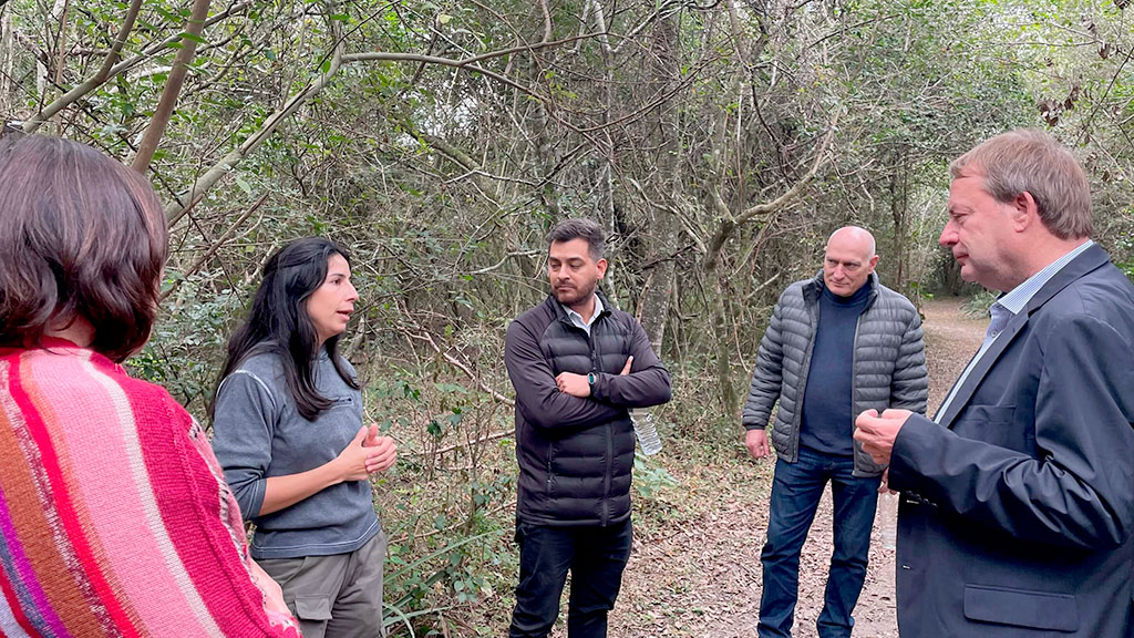 Embajador de Alemania, Dieter Lamlé, Fundación Manos Verdes, Corrientes, Proyectos Ambientales, Educación Ambiental, Conservación de Biodiversidad, Reciclaje, Ciudadano Ilustre, Reserva Municipal de Santa Catalina