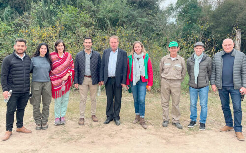 Embajador de Alemania, Dieter Lamlé, Fundación Manos Verdes, Corrientes, Proyectos Ambientales, Educación Ambiental, Conservación de Biodiversidad, Reciclaje, Ciudadano Ilustre, Reserva Municipal de Santa Catalina