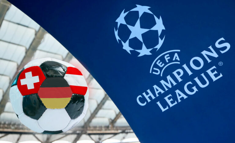 UEFA Champions League, Equipos Alemanes, Equipos Suizos, Equipos Austriacos, Bayern Múnich, Bayer Leverkusen, Borussia Dortmund, RB Leipzig, VfB Stuttgart, Young Boys, RB Salzburg, Sturm Graz, Fútbol Europeo, Temporada 2024/25, Resultados Champions League, Goleada Bayern, Rendimiento Equipos Bundesliga, Equipos de Austria, Equipos de Suiza, Fase de Grupos Champions, Fútbol Internacional