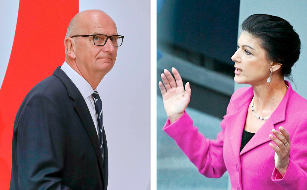 SPD, Sahra Wagenknecht, coalición, Elecciones Brandeburgo, SPD, Alianza Sahra Wagenknecht, Coalición política, Política exterior Alemania, Política estatal, CDU, BSW, Negociaciones políticas, Coalición de mora, Inmigración, Economía Brandeburgo, Política educativa, Alternativa para Alemania, AfD, Política alemana