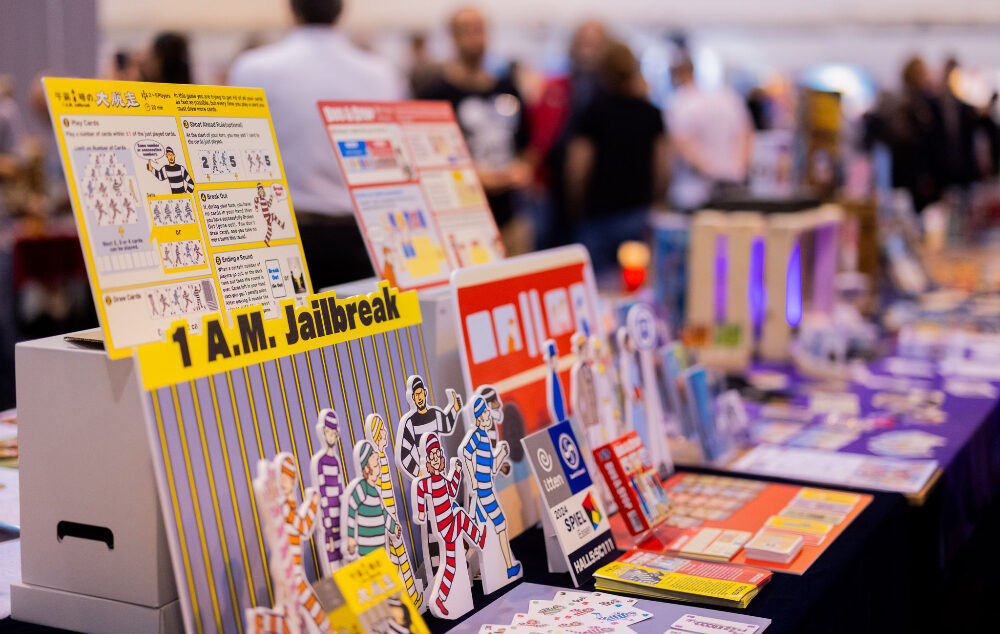 Juegos de mesa, feria