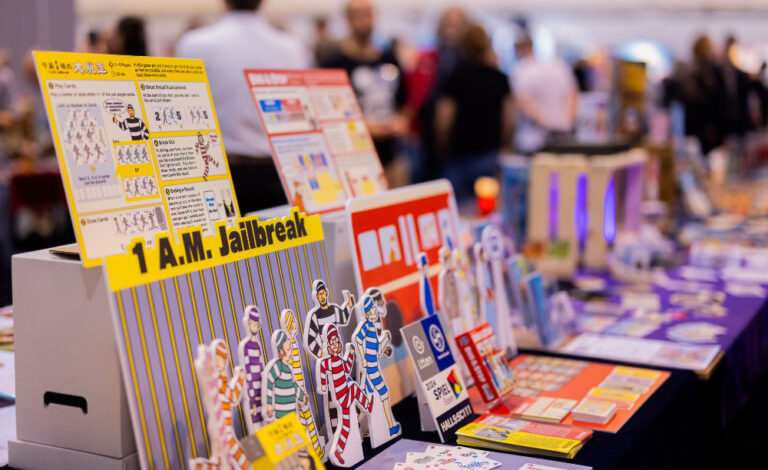 Juegos de mesa, feria