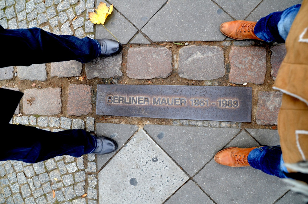 Muro de Berlín, placa conmemorativa