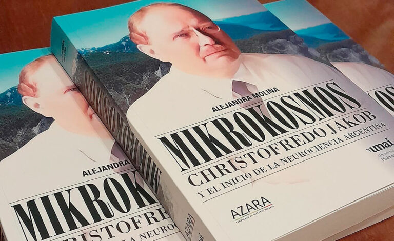 Christofredo Jakob, Alejandra Molina, libro, Neurociencia en Argentina, Hospital Moyano, Hospital Borda, Cultura germano-argentina, Investigación científica, Microkosmus, Historia de la medicina, Fundación Azara, Universidad Maimónides, Relaciones culturales Argentina-Alemania, Patrimonio científico, Ciencia y patrimonio abandonado, Neurobiología