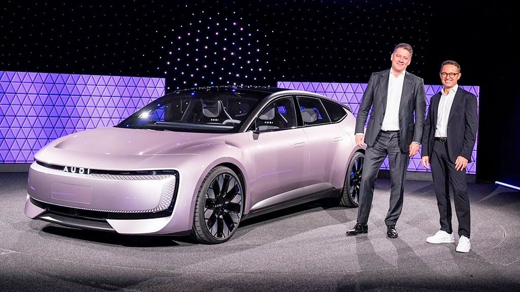 Audi, China, SAIC, Audi en China, AUDI E concept, Vehículos eléctricos, Mercado automotriz chino, Innovación automotriz, Tecnología y conectividad, Fermín Soneira, Gernot Dullner, Movilidad eléctrica