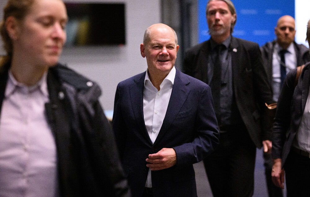 Olaf Scholz, candidato a canciller, SPD