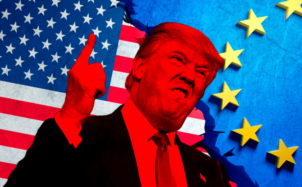 Trump, Unión Europea, presidencia, elecciones en EE. UU., Trump Task-Force, Unión Europea, Viktor Orbán, Kamala Harris, transatlántico relaciones, comercio EU-EE. UU., aranceles, superávit comercial, Ursula von der Leyen, seguridad europea, OTAN, política exterior EE. UU., Europa y China, defensa europea, Bernd Lange, David McAllister, política comercial, conflictos comerciales