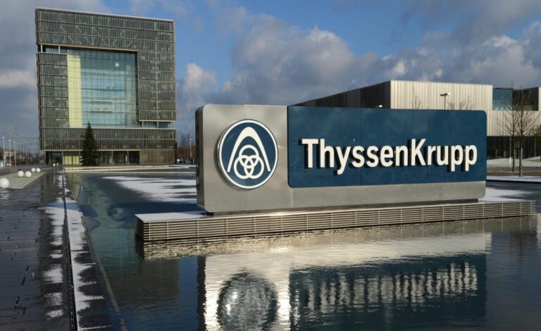 Planta de producción de ThyssenKrupp en Duisburgo