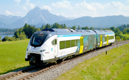 tren a hidrógeno, Baviera, Siemens Mobility, Hidrógeno verde, Transporte sostenible, Tecnología ferroviaria, Innovación energética, Reducción de CO₂, Movilidad ecológica, Infraestructura ferroviaria, Energías renovables, Argentina y el hidrógeno, Descarbonización, Transporte público