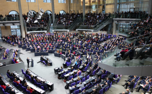 Bundestag, Moción de Confianza, Olaf Scholz