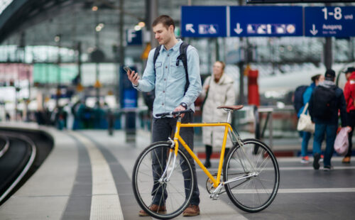 Mobilidad, Tren, Bicicleta