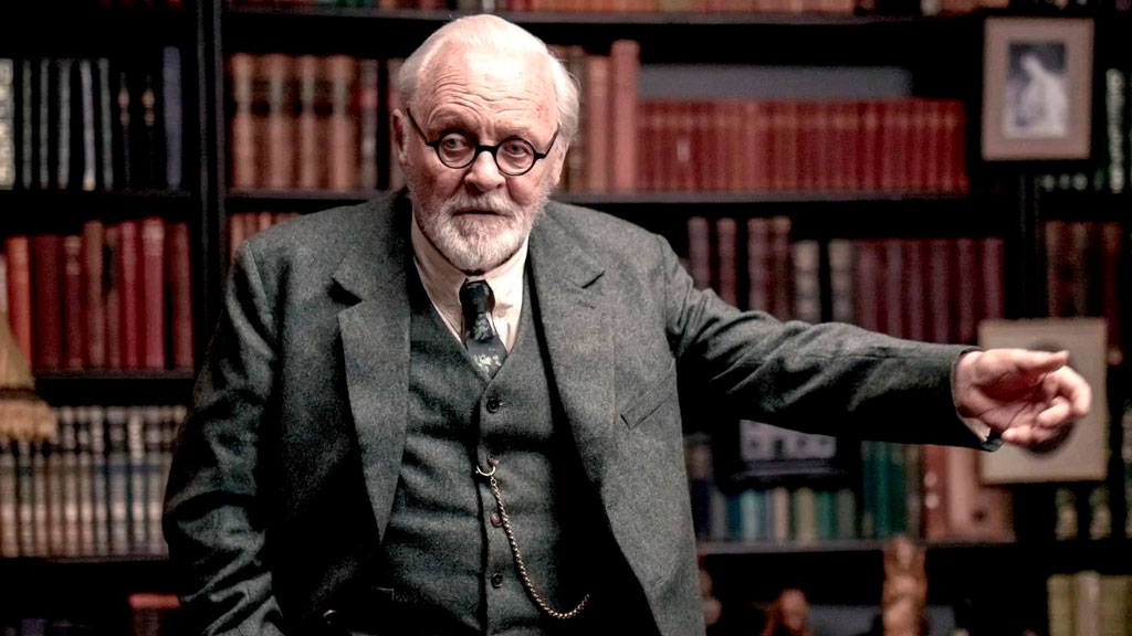 Sigmund Freud, C.S. Lewis, Anthony Hopkins, La última sesión de Freud, Cine y filosofía, Debate entre ciencia y fe, Segunda Guerra Mundial, Películas históricas, Psicología y religión, Adaptaciones teatrales, Filosofía y psicoanálisis, Matthew Goode, Anna Freud, Londres en 1939, Guion de Mark St. Germain