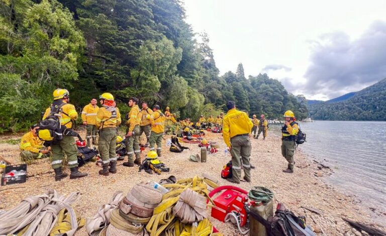 Brigadistas, fuegos forestales