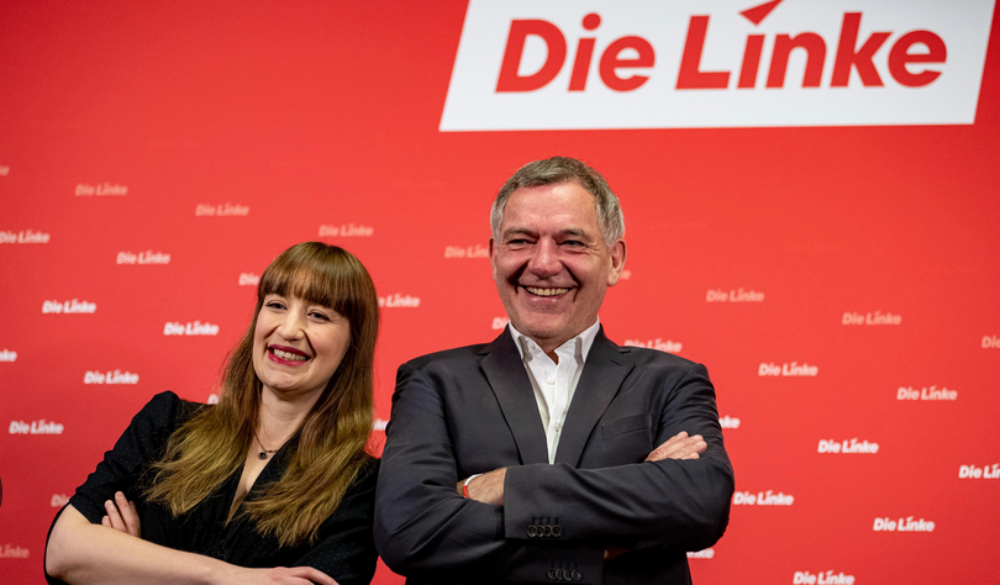 Heidi Reichinnek, Jan van Aken, Die Linke, Elecciones Alemania 2025, Bundestag, Bundestagswahl, 23 de Febrero