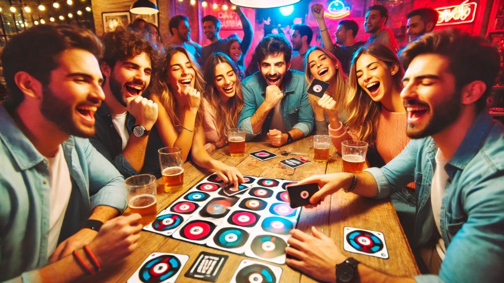 Hitster, juego, música, Juegos de mesa, Industria del entretenimiento, Éxito en ventas, Música y juegos, Juegos para adultos, Trivia y cultura general, Estrategia digital, Redes sociales, Crecimiento del mercado, Expansión internacional, Jumbo