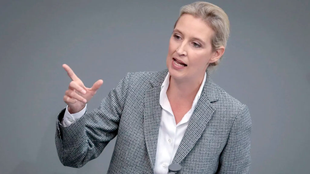 Alice Weidel, elecciones, Alemania, Elecciones Alemania 2025, Bundestag, AfD, Política alemana, Inmigración en Alemania, Economía alemana, Política exterior de Alemania, Guerra en Ucrania, Partidos emergentes, Unión Europea, Populismo en Alemania