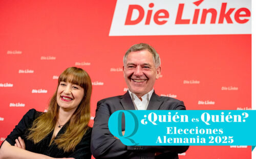 Heidi Reichinnek, Jan van Aken, Die Linke, Elecciones Alemania 2025, Bundestag, Bundestagswahl, 23 de Febrero