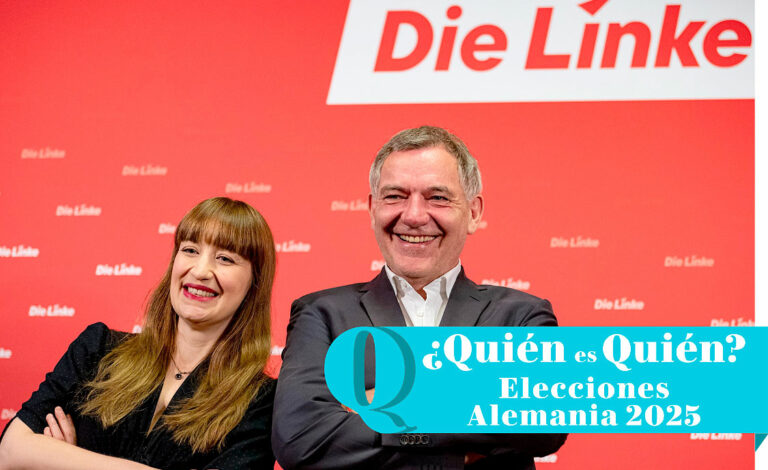 Heidi Reichinnek, Jan van Aken, Die Linke, Elecciones Alemania 2025, Bundestag, Bundestagswahl, 23 de Febrero