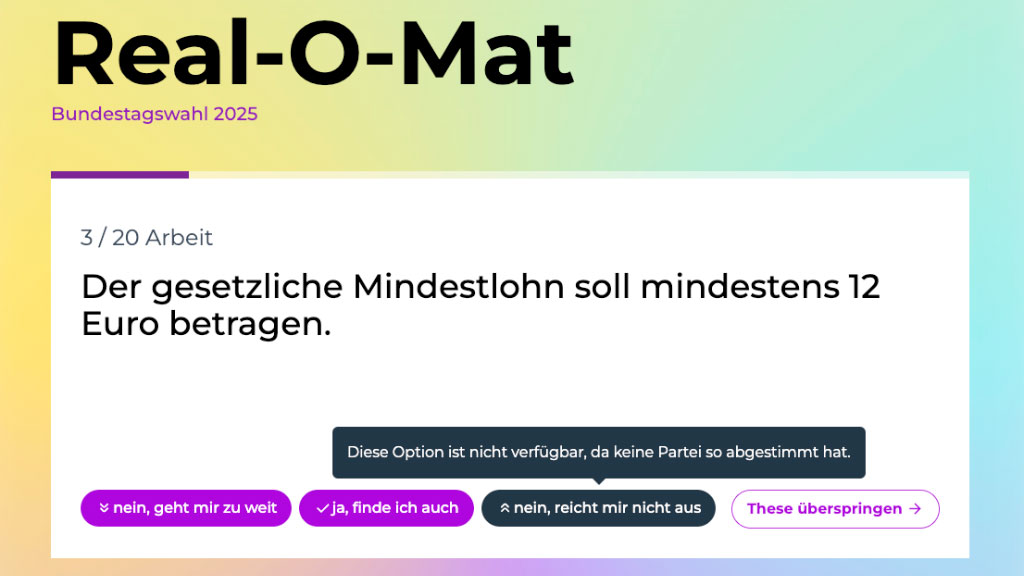 Wahl-O-Mat, Elecciones alemanas, Bundestag 2025, Herramientas digitales, Política en Alemania, Democracia y participación, Voto informado, Comparador electoral, Bundeszentrale für politische Bildung, Tecnología electoral, Votantes jóvenes, Polarización política, Educación cívica, Fake news y desinformación