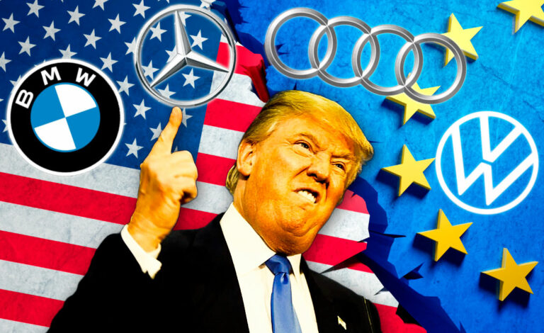 arancel adicional, Estados Unidos, Donald Trump, Aranceles EE.UU., Industria automotriz, Autos importados, Donald Trump, BMW, Unión Europea, Comercio internacional, Proteccionismo, Economía global, Relaciones comerciales, Alemania, Audi, Volkswagen, Autos de lujo, Tensión comercial