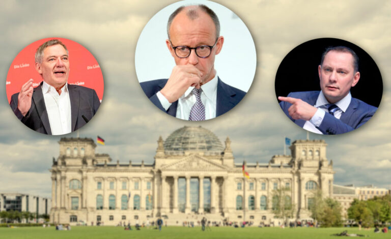 Parlamento alemán, Friedrich Merz, CDU, SPD, AfD, Alemania, Parlamento alemán, política alemana, coalición de gobierno, crisis política, ultraderecha, Die Linke, migración en Europa, deuda pública, elecciones en Alemania, reforma constitucional
