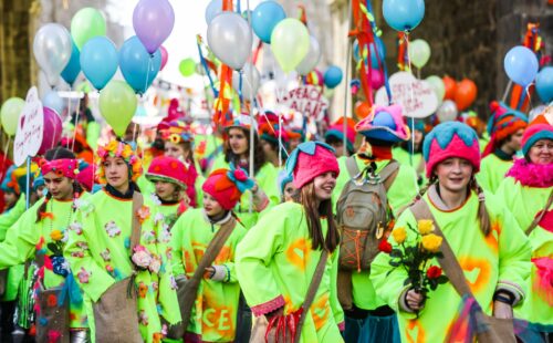 Carnaval, Alemania, desfile, chicos